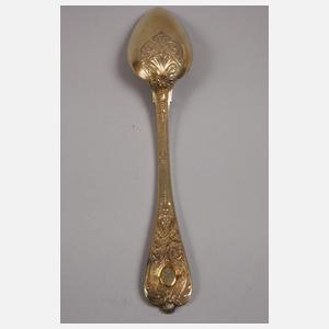 Dreiteiliges Prunkbesteck