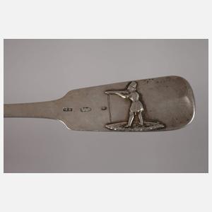 Silber Schützenlöffel Danzig