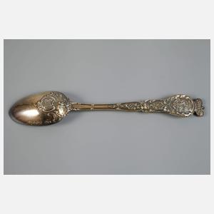 Drei Teile Besteck mit Zarenwappen