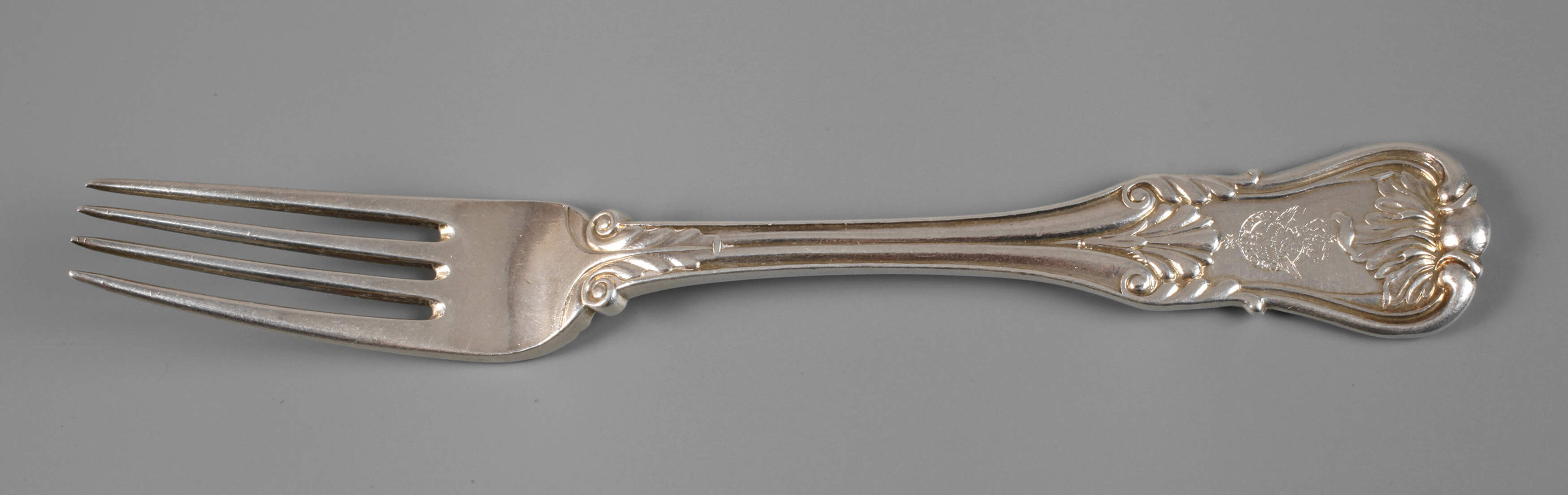 Gabel aus dem Rokoko Tafelsilber Kaiser Wilhelm II.