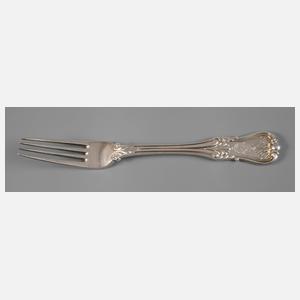 Gabel aus dem Rokoko Tafelsilber Kaiser Wilhelm II.