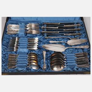 Silberbesteck im Etui