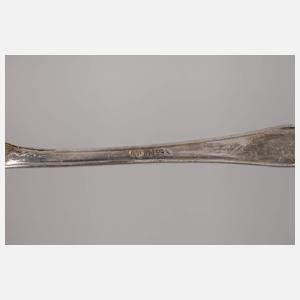 Silberbesteck im Etui