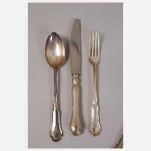 Großes Silberbesteck