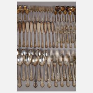 Großes Silberbesteck