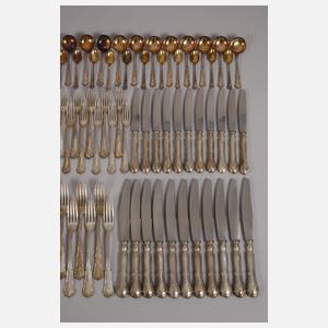 Großes Silberbesteck