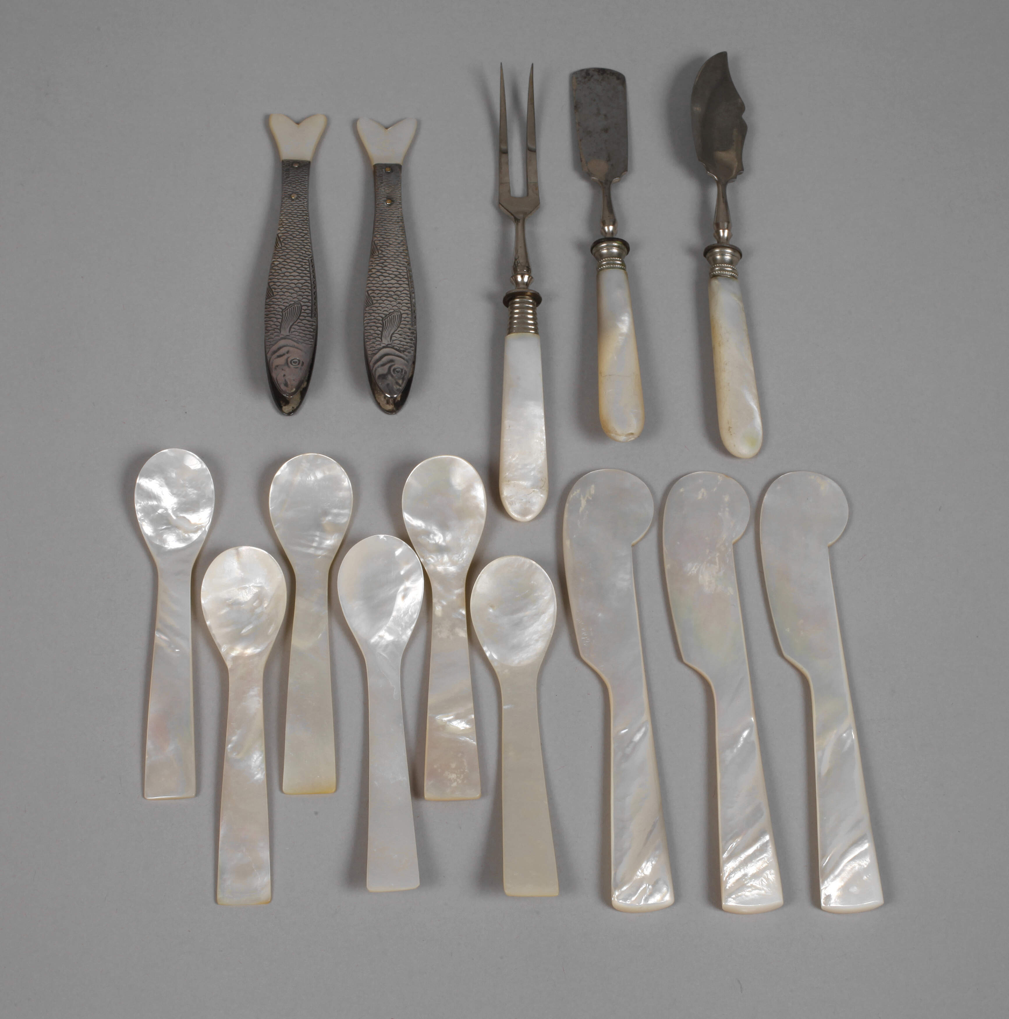 Konvolut Perlmuttbesteck