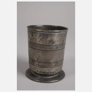 Zinnbecher 1 Pint