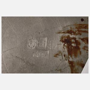 Drei Zinnteller Plauen