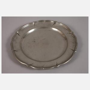 Nürnberg zwei Teller und Humpen Zinn