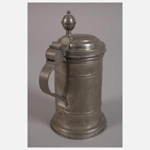 Nürnberg zwei Teller und Humpen Zinn