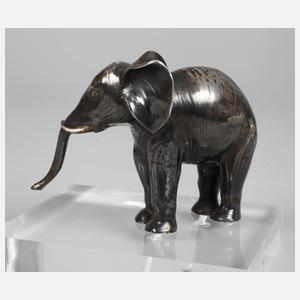 Elefant Silber