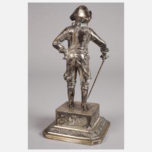 Silberfigur Alter Fritz