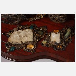 Große prächtige Silberkutsche Ungarn