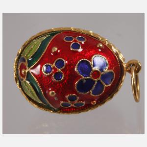 Emailleanhänger als Matroschka