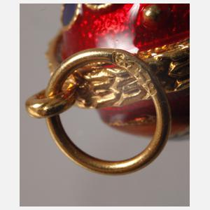 Emailleanhänger als Matroschka