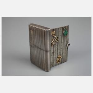 Silber Zigarettendose Moskau