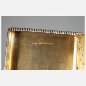 Silber Zigarettendose Moskau