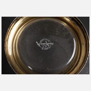 Paar Teegläser Niellotechnik