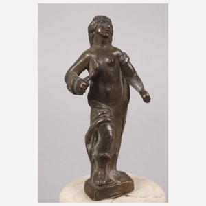 Paar antikisierende Kleinbronzen