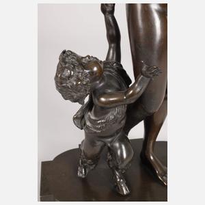 Mänade und kleiner Satyr