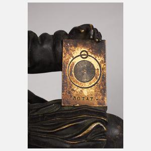 Johannes Kepler mit Modell der Sphärenharmonie