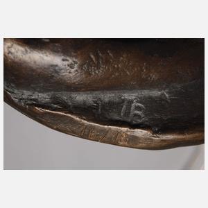 Thomas Burhenne, Plakette mit Damenakt