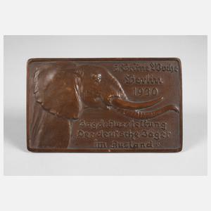 Georg Roch, Plakette "Grüne Woche" Berlin