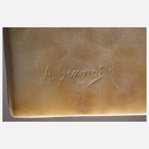 Alabasterbüste Johann Wolfgang von Goethe