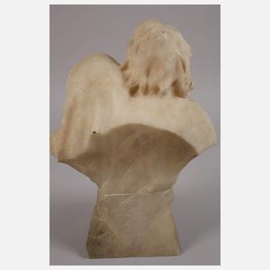 A. Del Perugia, Büste Bauernpaar