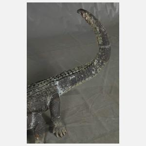 Gartendekoration Krokodil