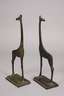 Paar Buchstützen als Giraffen Art déco