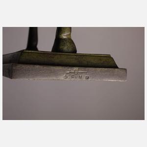 Paar Buchstützen als Giraffen Art déco