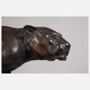 Hermann Hendricus Ter Meer, Raubkatze auf Kugel