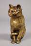 Bronzeminiatur Katze