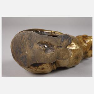 Bronzeminiatur Katze