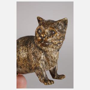 Wiener Bronze Katze