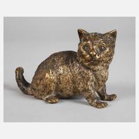 Wiener Bronze Katze111