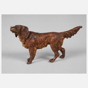 Wiener Bronze Irish Setter