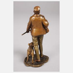 Wiener Bronze gealterter Student