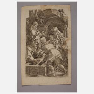 nach Albrecht Dürer, Grablegung von Jesus