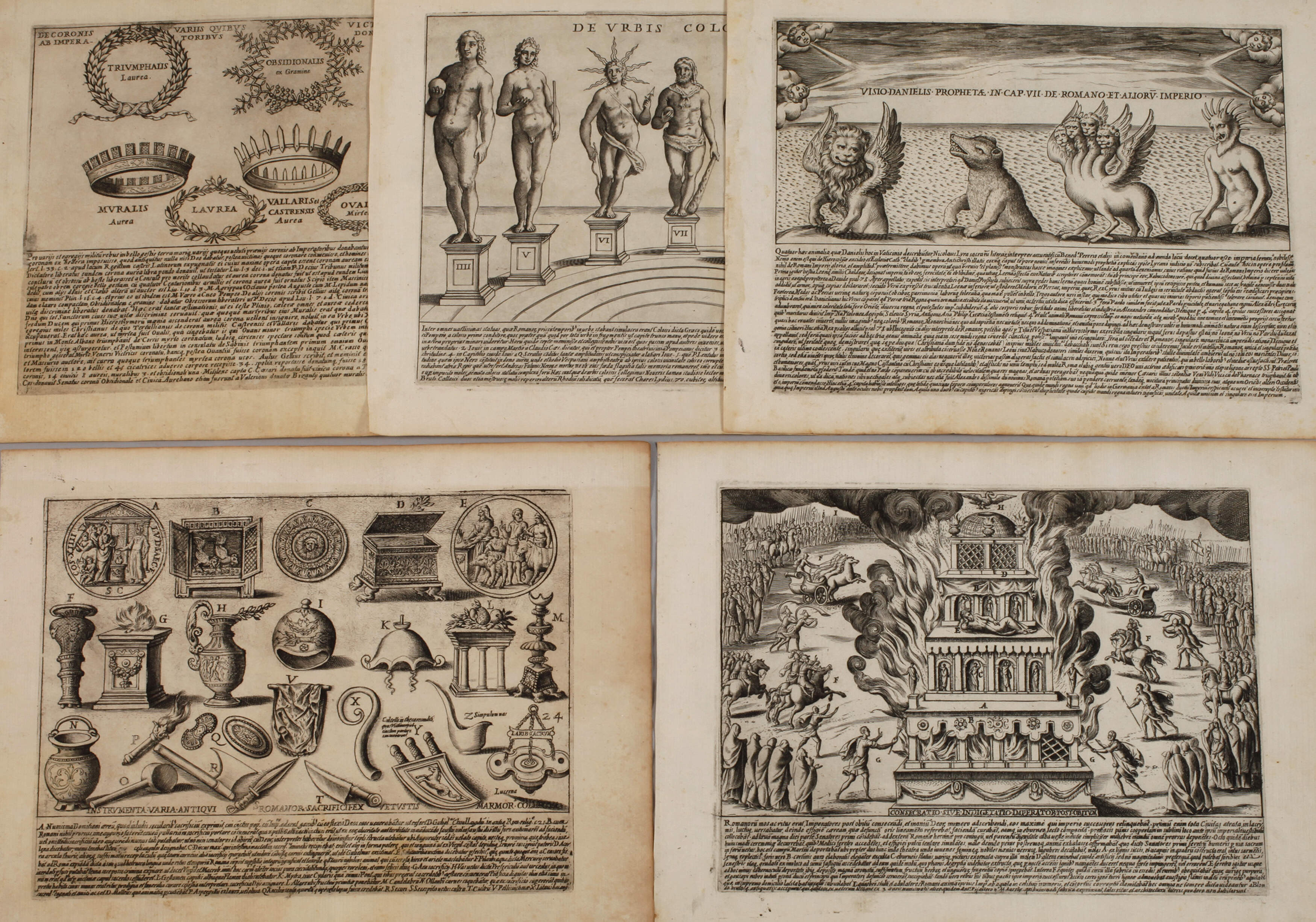 Giacomo Lauro, Graphikkonvolut