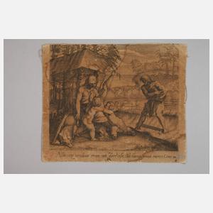 Francesco Villamena, Adam und Eva