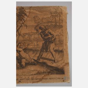 Francesco Villamena, Adam und Eva