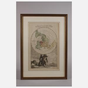 Jan Barend Elwe, Weltkarte Planisphäre