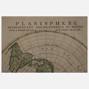 Jan Barend Elwe, Weltkarte Planisphäre