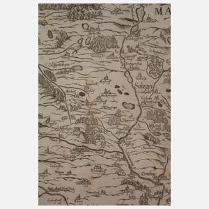 Peter Weinher, Teilkarte Bayern