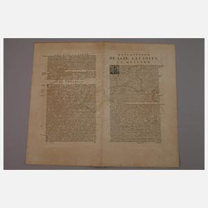 Kupferstichkarte Sachsen