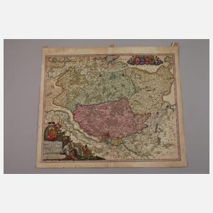 Johann Baptist Homann, Karte Norddeutschland