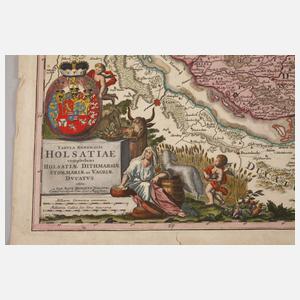 Johann Baptist Homann, Karte Norddeutschland